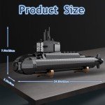 WW2 Military Submarine Building Blocks Set