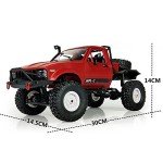 YIKESHU 1:16 RC Off-Road Rock Crawler Truck