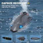 YIDJOFJ Fast RC Boat with LED Light