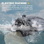 YIDJOFJ Fast RC Boat with LED Light