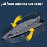 YIDJOFJ Fast RC Boat with LED Light