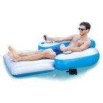 Motorized Pool Lounger for Fun Water Relaxation