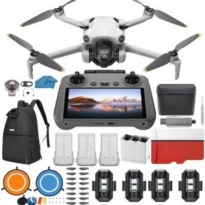 DJI Mini 4 Pro Drone with Remote & Extras