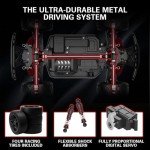 High-Speed 1:18 Scale All-Terrain RC Car