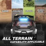 High-Speed 1:18 Scale All-Terrain RC Car