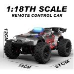 High-Speed 1:18 Scale All-Terrain RC Car