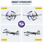 F-22 Remote Control Airplane with Easy Fly Modes