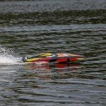 Sonicwake V2 36" Brushless RC Boat - Black