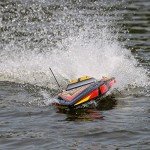 Sonicwake V2 36" Brushless RC Boat - Black