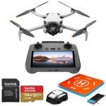 DJI Mini 4 Pro Drone Bundle with Remote & Accessories