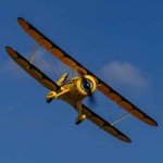 E-flite UMX WACO Yellow RC Airplane - BNF
