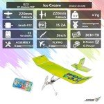 VilogaRC E23 Ice Cream Foam Mini RC Airplane