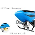 Large 72CM 4K Dual Camera RC Helicopter