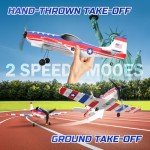 DEERC P51D Mustang Remote Control Plane with Stabilizer