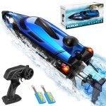 OSWIN HJ808 RC Speed Boat with 2 Batteries