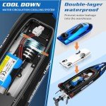 OSWIN HJ808 RC Speed Boat with 2 Batteries