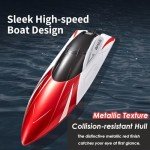 High-Speed Remote Control Racing Boat with LED