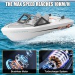 Hitish RC Racing Boat with 2 Batteries