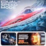 BEZGAR 14" Fast RC Boat for Kids & Adults