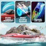 BEZGAR 14" Fast RC Boat for Kids & Adults