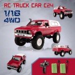 C24 4WD RC Off-Road Truck with LED Lights