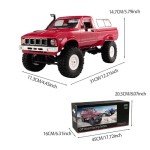 C24 4WD RC Off-Road Truck with LED Lights