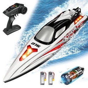 Levhorzn High-Speed RC Boat, 34+ MPH Racing