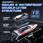 Levhorzn High-Speed RC Boat, 34+ MPH Racing