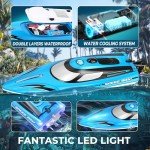 BEZGAR Waterproof RC Speed Boat for Kids & Adults