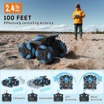 Eulogia 4WD RC Stunt Car with 360° Rotation