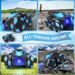 Eulogia 4WD RC Stunt Car with 360° Rotation