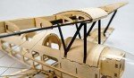 Mini Tiger Moth Biplane DIY RC Plane Kit