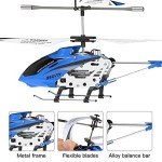 Cheerwing SYMA S107H Mini RC Helicopter – Blue