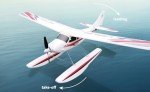 Global Hawk 1.2m 4-Channel RC Seaplane