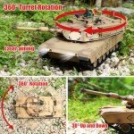 Heng Long 1/16 Scale RC M1A2 Abrams Tank