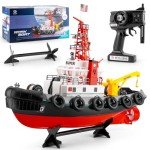 Remote Control Fire Rescue Boat with Spray