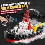 Remote Control Fire Rescue Boat with Spray