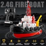 Remote Control Fire Rescue Boat with Spray