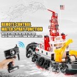 Remote Control Fire Rescue Boat with Spray