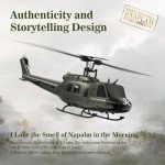 Carmanon UH-1 Huey RC Helicopter - Auto-Hover