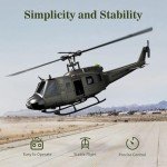 Carmanon UH-1 Huey RC Helicopter - Auto-Hover
