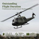 Carmanon UH-1 Huey RC Helicopter - Auto-Hover
