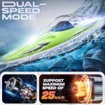 BEZGAR 14" Fast Waterproof Remote Control Boat