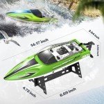 BEZGAR 14" Fast Waterproof Remote Control Boat