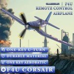 GLUISEUR F4U Corsair RC Plane - Ready to Fly