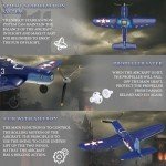 GLUISEUR F4U Corsair RC Plane - Ready to Fly