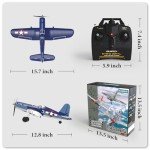GLUISEUR F4U Corsair RC Plane - Ready to Fly