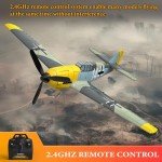 GLUISEUR RC Plane 4 Channel Remote Control Airplane - Ready to Fly BF-109 RC Airplane for Beginners Adult with Xpilot Stabilization System & One Key Aerobatic