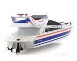 POCO DIVO Atlantic Yacht Luxury Modern Cruise 28" RC Model Boat Radio Remote Control Speed Watercraft Racing Ship, Blue