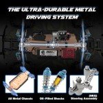 Hosim VENUM Mini 1:8 RC Cars for Adults Fast 80+KMH, Remote Control Truck 4X4 All Terrains Waterproof 2.4GHZ Off Road Hobby Grade Large High Speed RC Monster Truck with 3S Battery